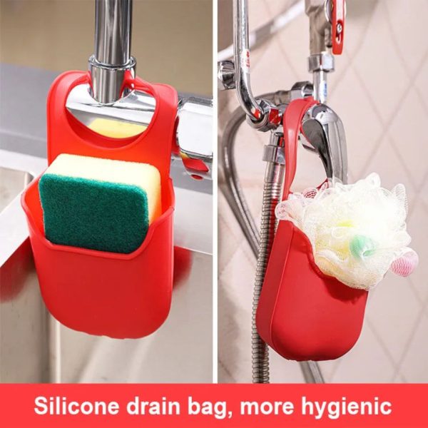 Silicone Hanging Sponge Holder