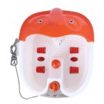 Portable Electric Foot Spa Massager with Heat and Bubbles