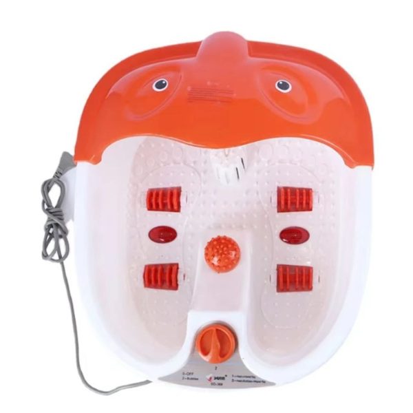 Portable Electric Foot Spa Massager with Heat and Bubbles