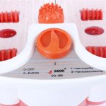 Portable Electric Foot Spa Massager with Heat and Bubbles