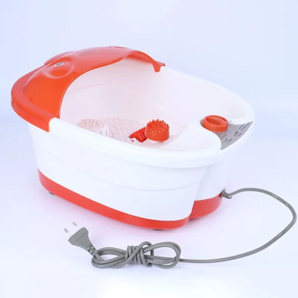 Portable Electric Foot Spa Massager with Heat and Bubbles