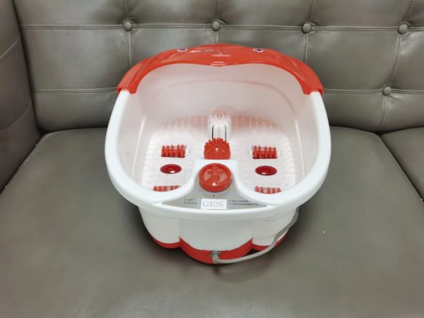 Portable Electric Foot Spa Massager with Heat and Bubbles
