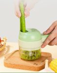 4-in-1 Handheld Electric Vegetable Cutter Set