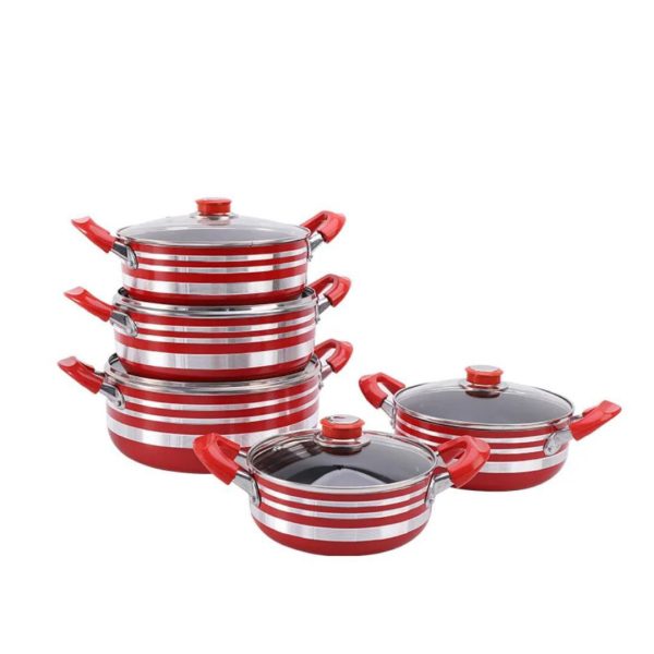 5 pcs ALUMINUM cookware