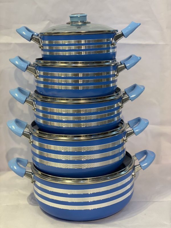 5 pcs ALUMINUM cookware