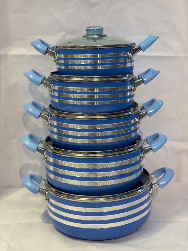 5 pcs ALUMINUM cookware