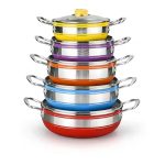 5 set Aluminum cookware