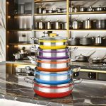 5 set Aluminum cookware