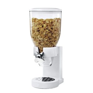 Single Dry Food Dispenser for Cereal with 3.5L Capacity