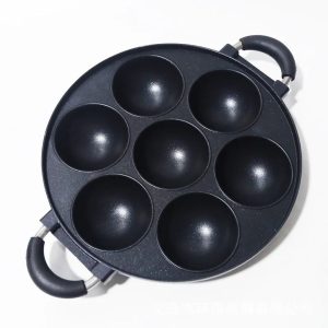 7-Hole Non-Stick Pan