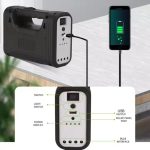 GDPLUS GD-8017 Solar Lighting System Kit