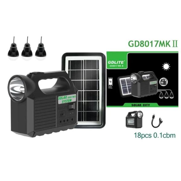 GDLITE GD-8017 Solar Lighting