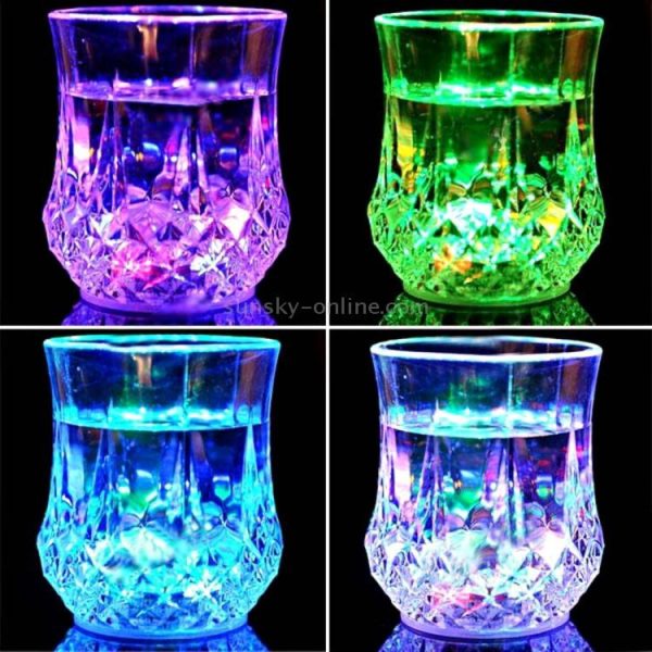 Liquid-Activated LED Light-Up Cup