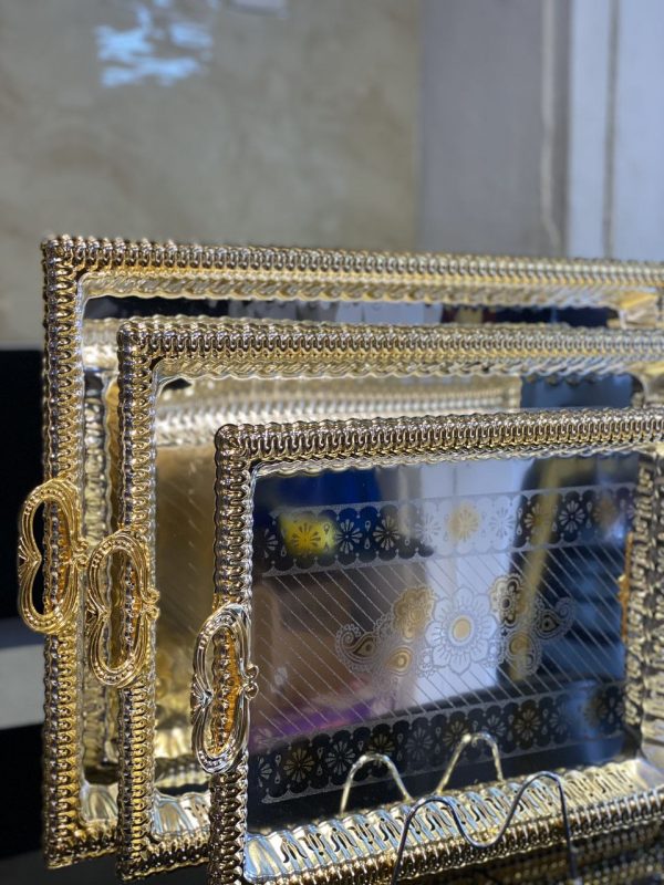 ST0010 Decorative Metal Serving Trays