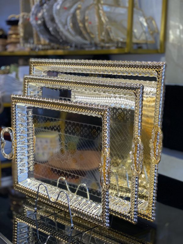 ST0010 Decorative Metal Serving Trays