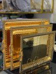 ST007 Decorative Golden Serving Trays