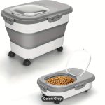 Kensbro Collapsible Airtight Pet Food Storage Container
