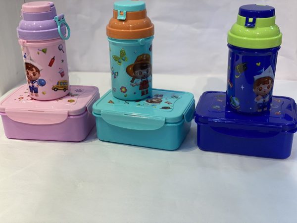 Kids’ Lunch Box & Water Bottle Set