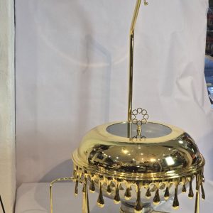 8 L Gold Finish Stainless Steel Chafing Dish