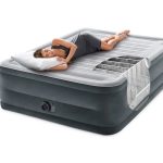 Portable Inflatable Air Mattress with Built-In Electric Pump & Carrying Bag
