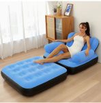 Inflatable Sofa Bed Chair with Ottoman
