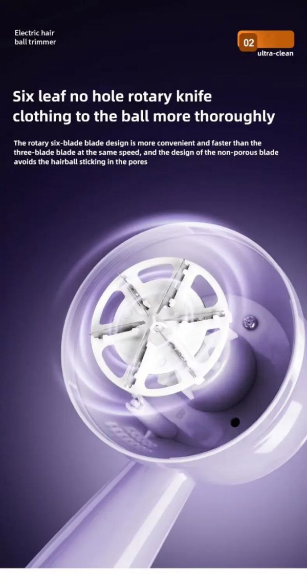 Electric USB Rechargeable Lint Remover for Clothes