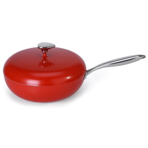 3 Set Staub Cast Iron Round Cocotte – French Enameled Heat-Retentive Dutch Oven