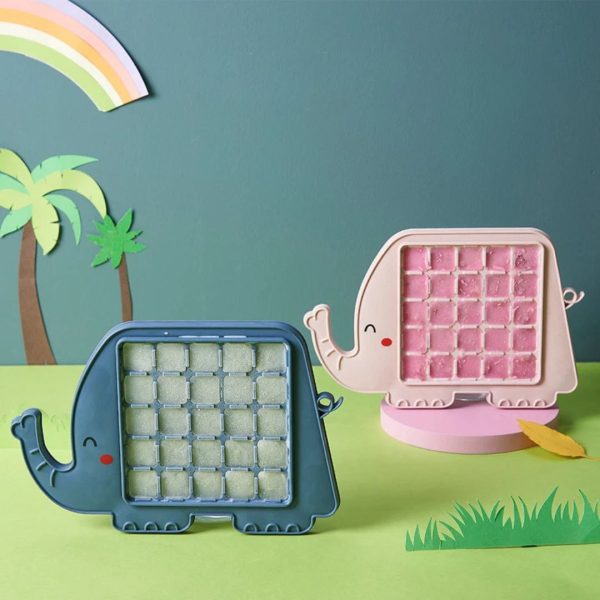 Animal-Shaped Silicone Ice Mold Tray – Cute Frozen Treats Maker for Milk & Fruit