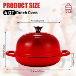 Segretto Enameled Cast Iron Bread Pan with Lid