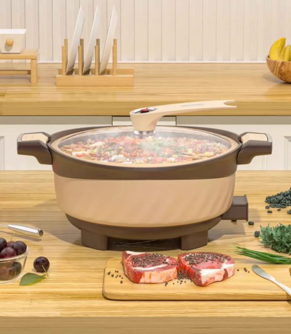 Multi-Function Electric Cooker 8L Programmable Hot Pot & Pressure Cooker