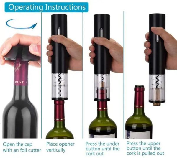 All-in-One Electric Wine Opener Gift Set