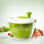 5 L Large Salad Spinner and Keeper with Colander and Serving Bowl