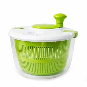 5 L Large Salad Spinner and Keeper with Colander and Serving Bowl
