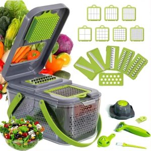 22-in-1 Mandoline Slicer and Vegetable Chopper Set