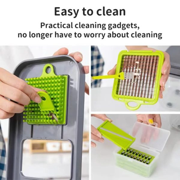 22-in-1 Mandoline Slicer and Vegetable Chopper Set