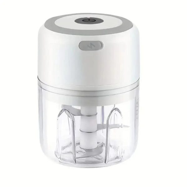 Mini USB Rechargeable Food Processor with 100 ml & 250 ml Cups