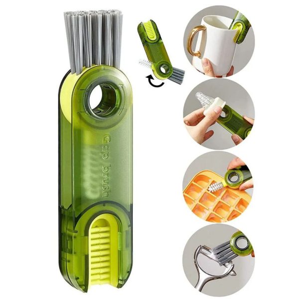 3-in-1 Multifunctional Bottle Cleaning Brush
