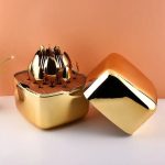24-Piece Gold Cutlery Set for 6 People