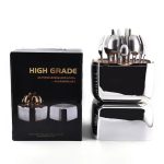 24-Piece Stainless Steel Cutlery Set for 6 People