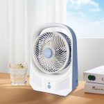 Winning Star ST-4063 LED Light Table Fan with USB Charging