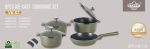 Vakeen VK-57 Die-Cast Granite Cookware Set (4-Piece)