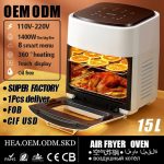 Silver Crest 15L Digital Air Fryer Oven (Model JD989A)