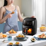 8L Digital Air Fryer with Transparent Window