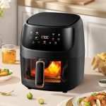 8L Digital Air Fryer with Transparent Window