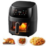8L Digital Air Fryer with Transparent Window