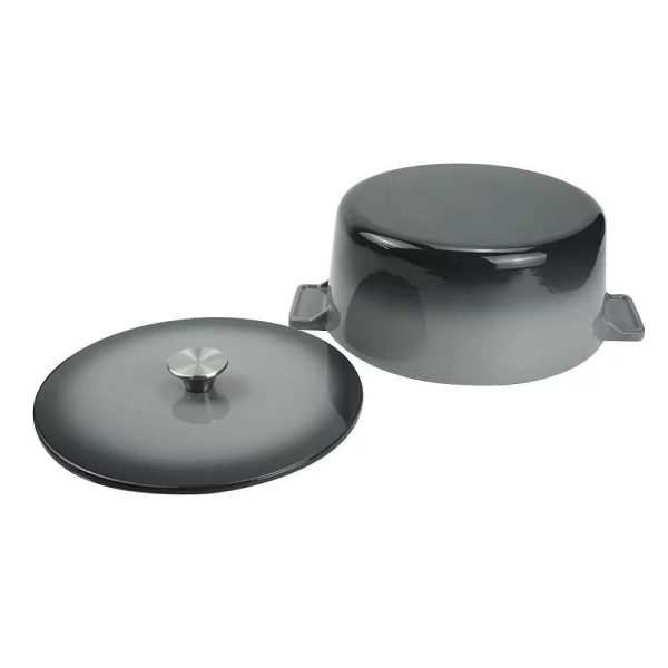 Delicious Classic 3-Piece Enameled Cast Iron Cookware Set