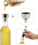 500ml Glass Oil & Vinegar Dispenser with Auto-Flip Spout