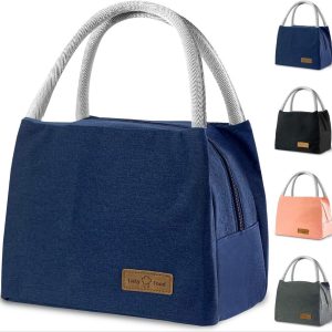 Mziart Insulated Lunch Bag for Work and Travel