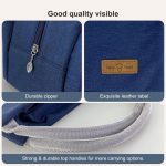 Mziart Insulated Lunch Bag for Work and Travel