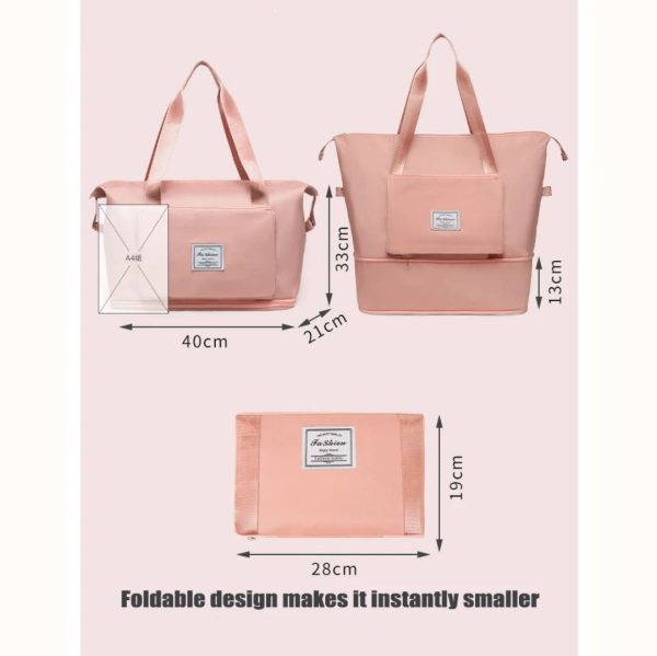 Large Capacity Foldable Waterproof Travel Bag